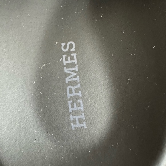 size 39EU NEW HERMES Black Suede Goatskin Women's Go Mule  w/ Receipt - Picture 8 of 15